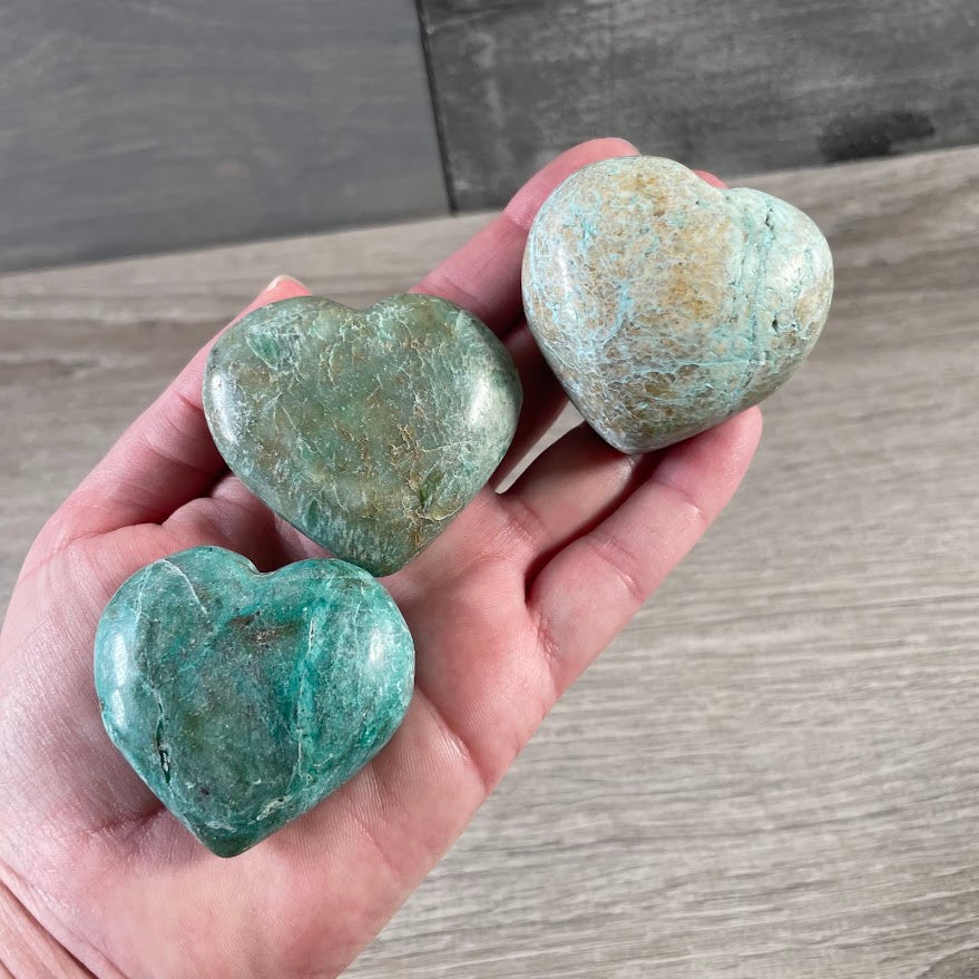 Wholesale Large Gemstone Heart Carvings for Crystal Shops