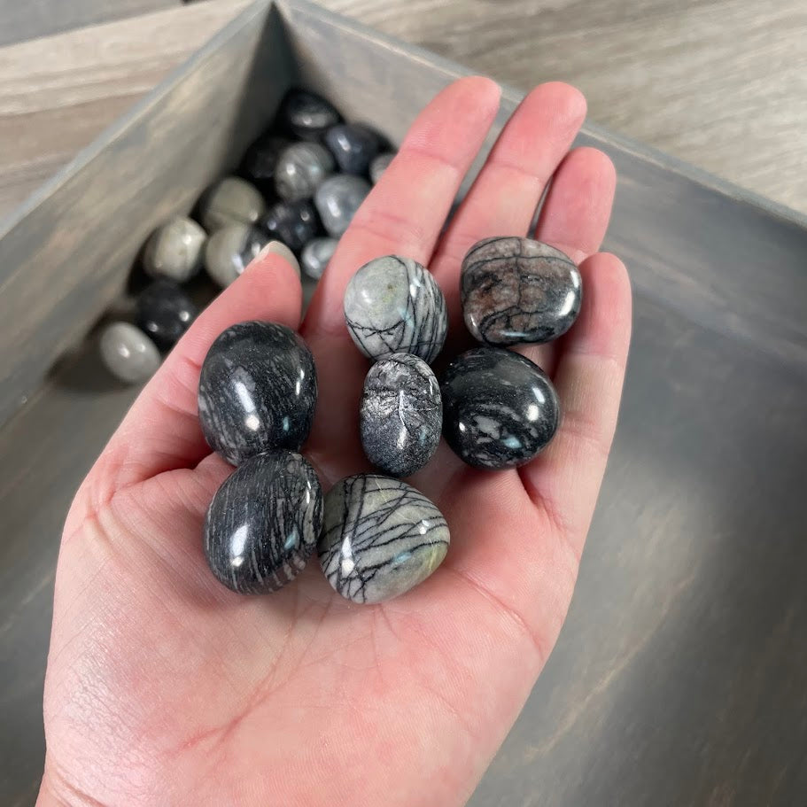 spider web jasper crystal wholesale for metaphysical stores
