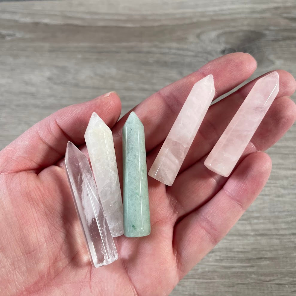 mini crystal wands for reiki healing and chakra balancing rock shp supply