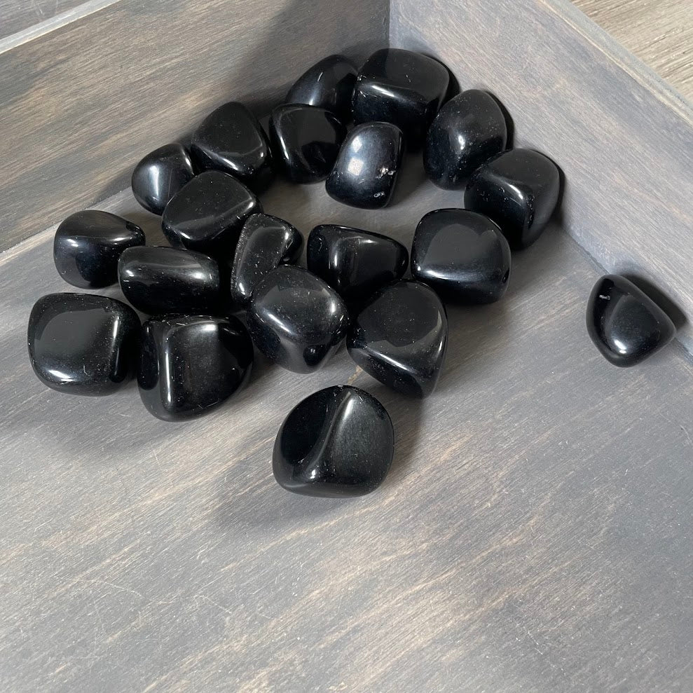 bulk obsidian tumbled stones