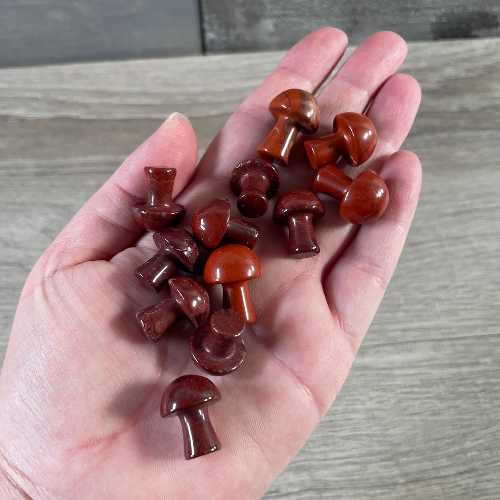 Small Gemstone Mushrooms for Crystal and Gift Shops