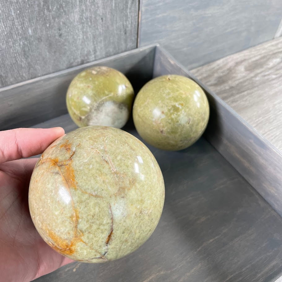 Madagascar Gemstone Spheres 5 Pound Lot