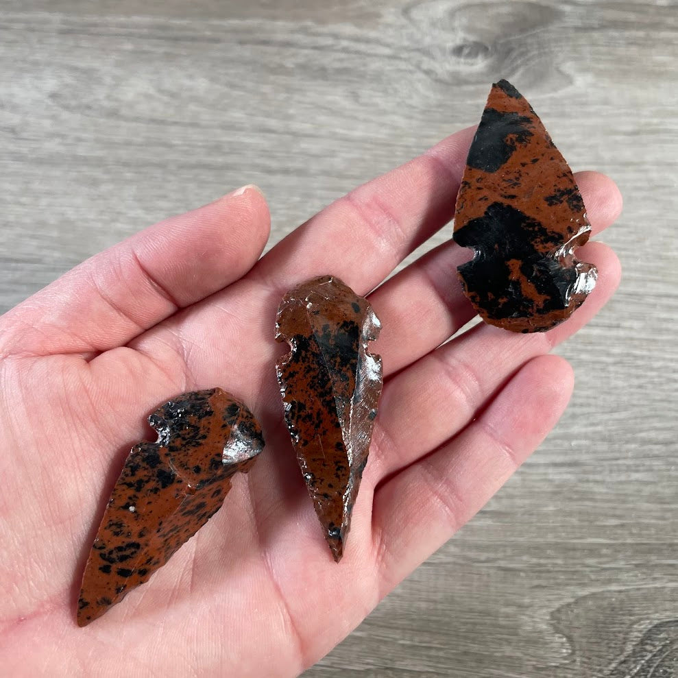 Bulk Gemstone Knapped Arrowheads – Wholesale Crystals
