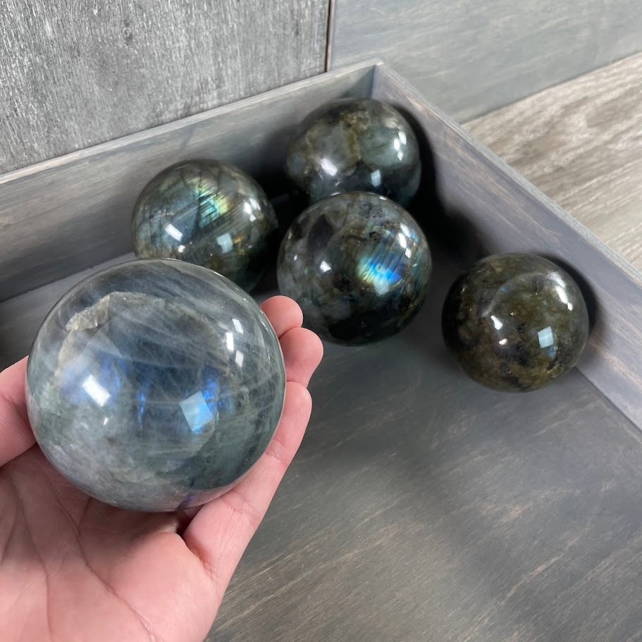 Madagascar Gemstone Spheres 5 Pound Lot