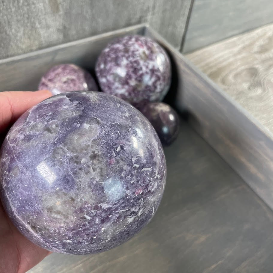 Madagascar Gemstone Spheres 5 Pound Lot