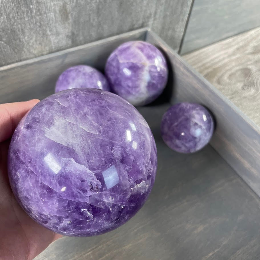 Madagascar Gemstone Spheres 5 Pound Lot