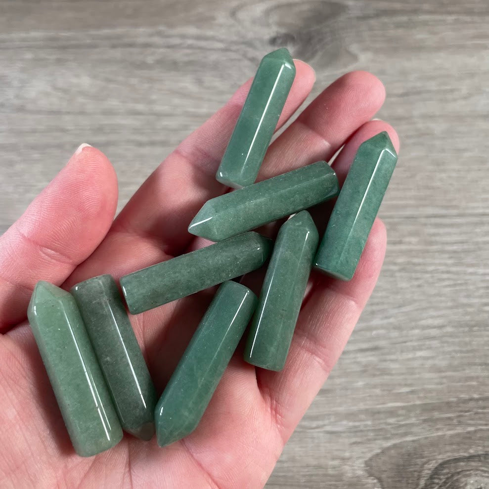 Small Gemstone Obelisk Points for Wire Wrapping or Gridding