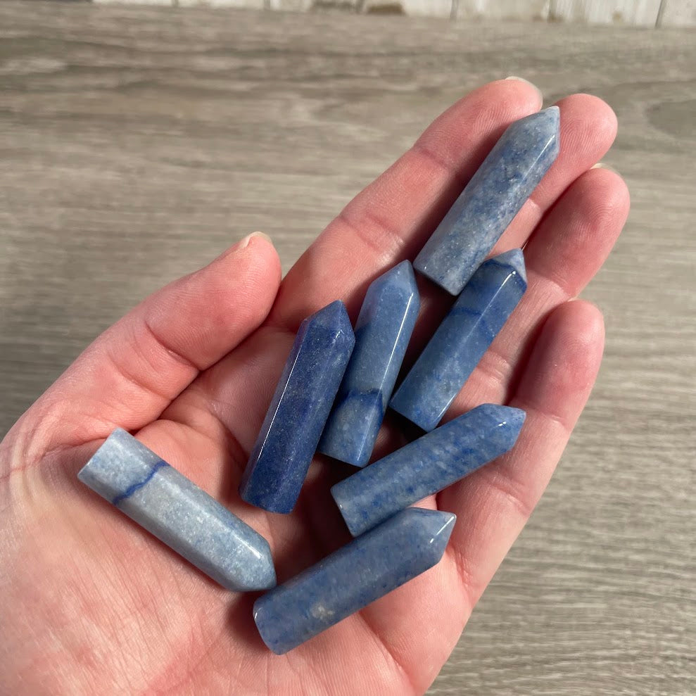 Small Gemstone Obelisk Points for Wire Wrapping or Gridding