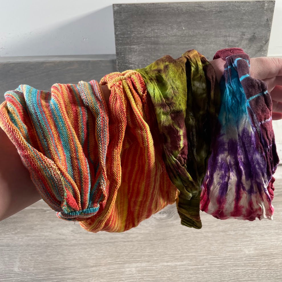 Mixed color headbands for salons, shops, and resale