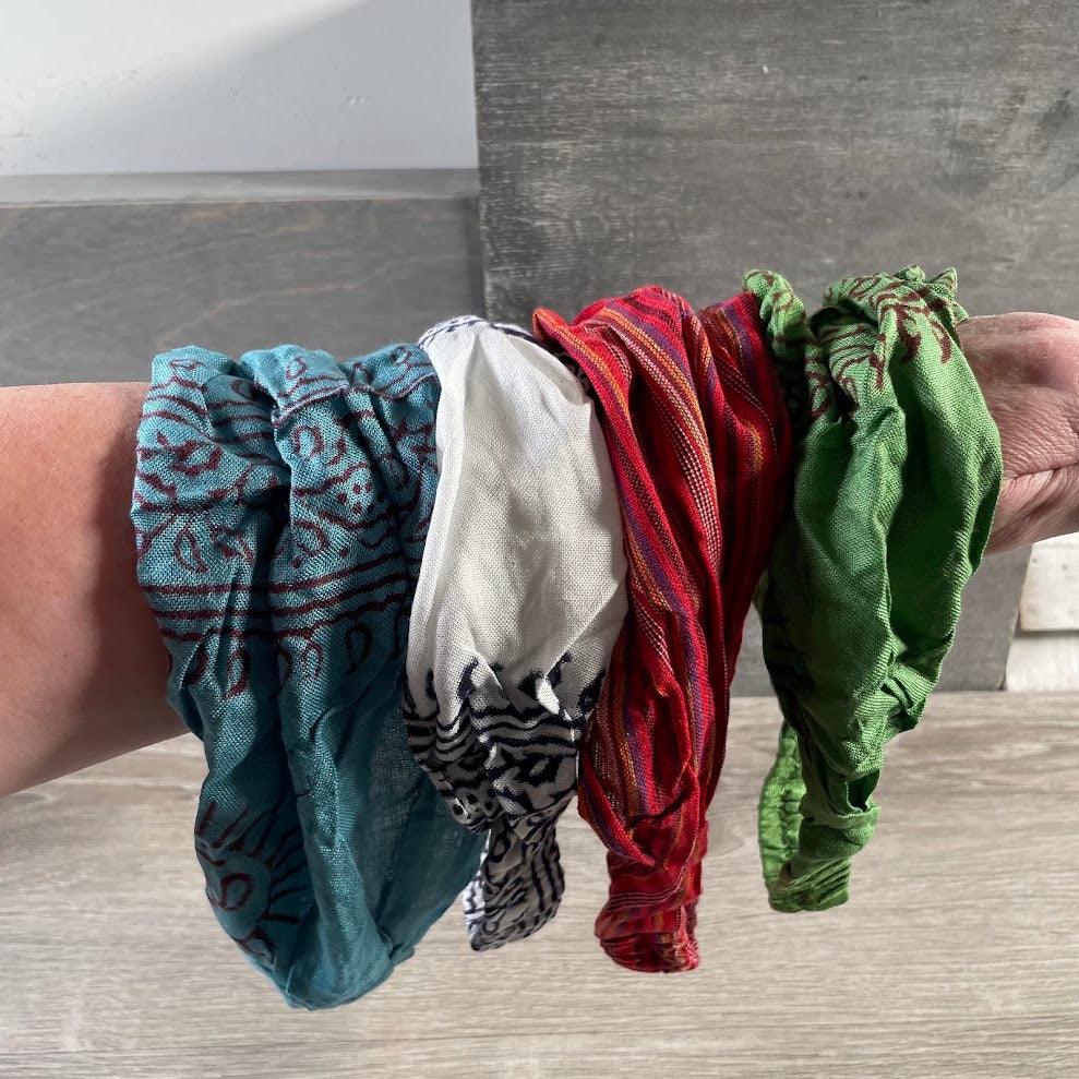 Assorted color and style headbands for boutiques and gift shops