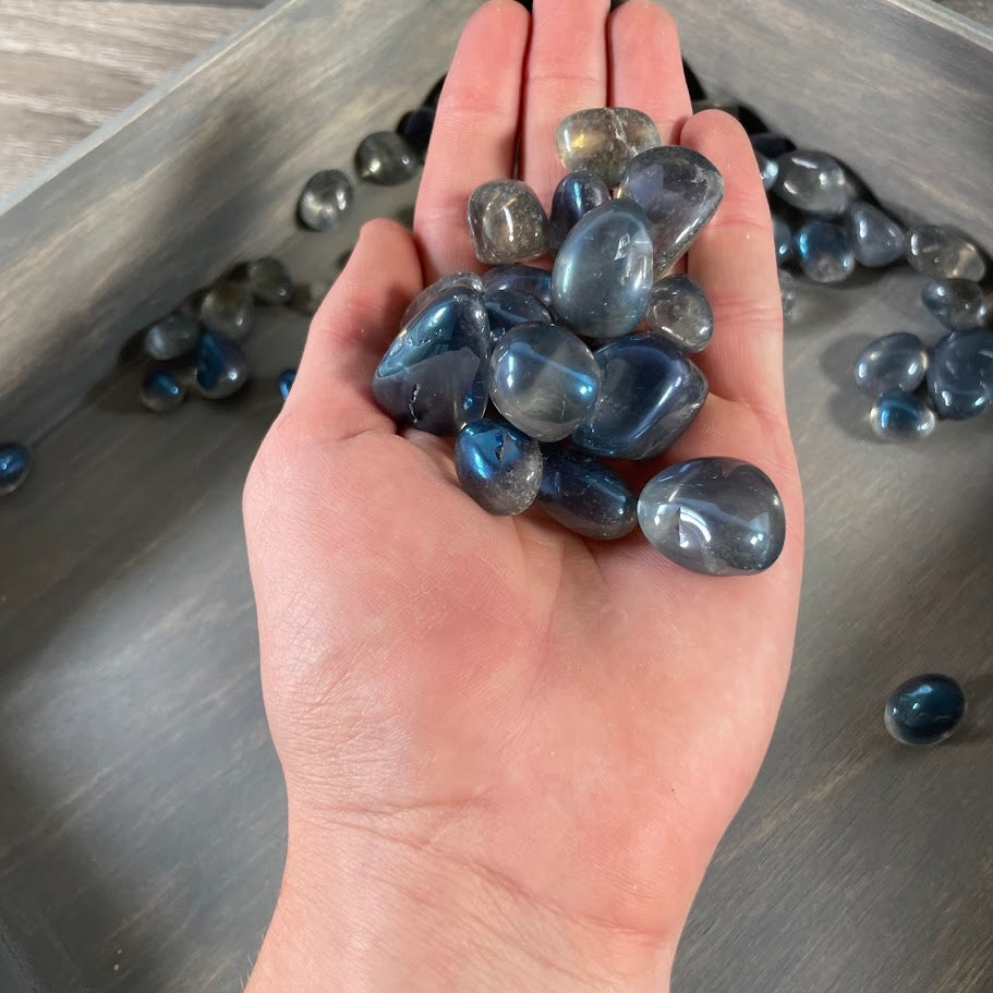 Transformation aura tumbled stones 1 lb wholesale lot