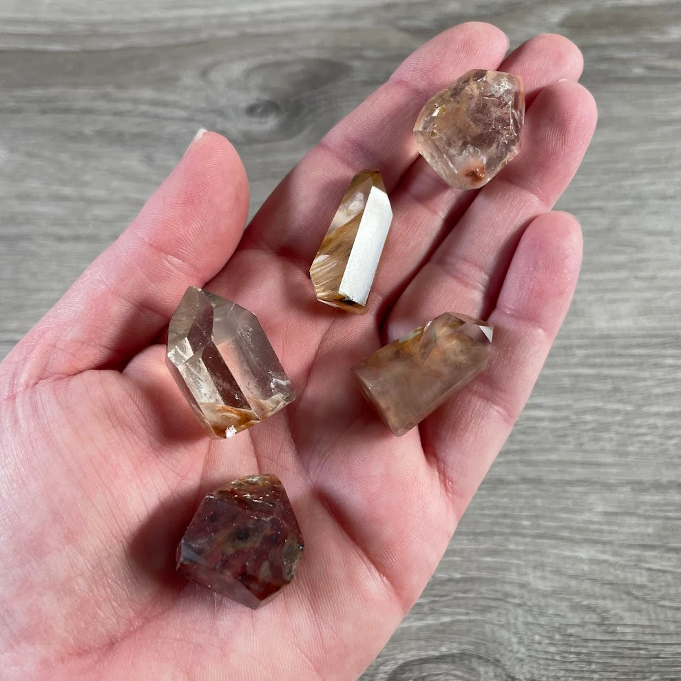 Small Gemstone Obelisk Points for Wire Wrapping or Gridding