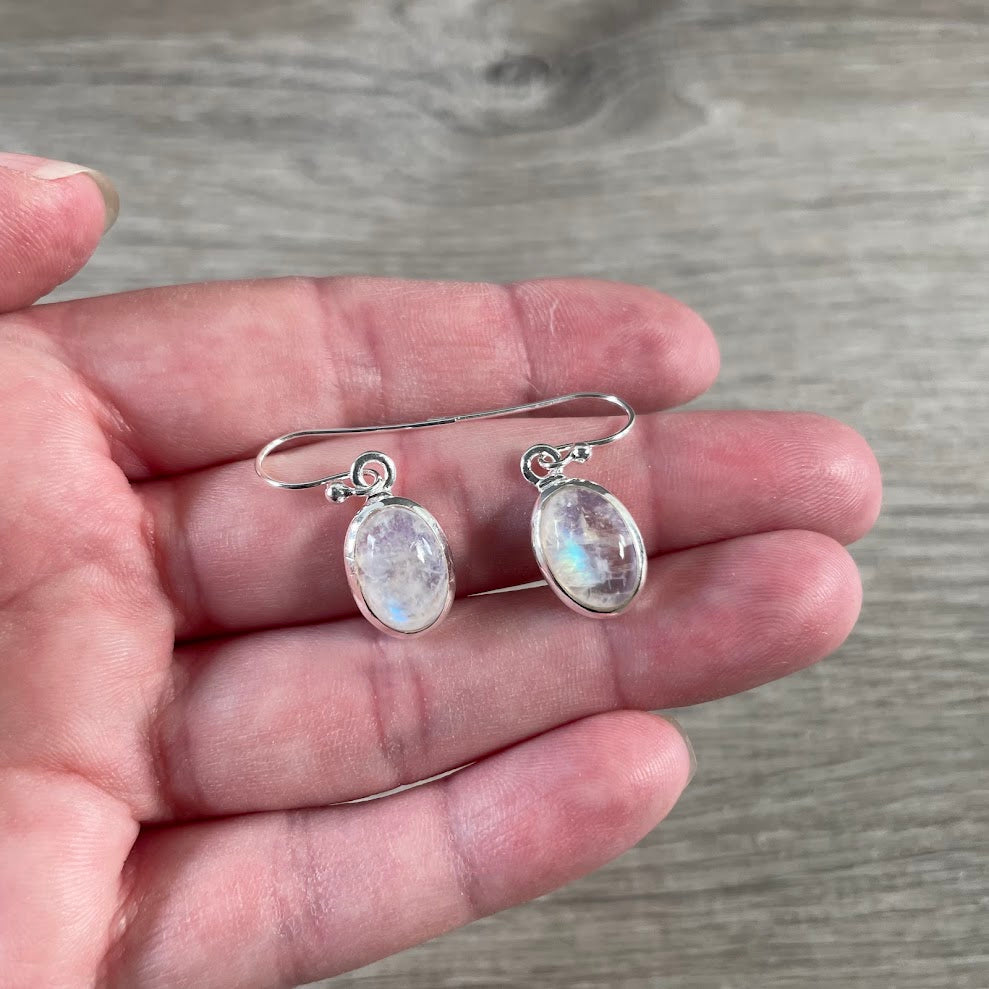 Gemstone Sterling Silver Earrings | Crystal Jewelry for Boutique Resale