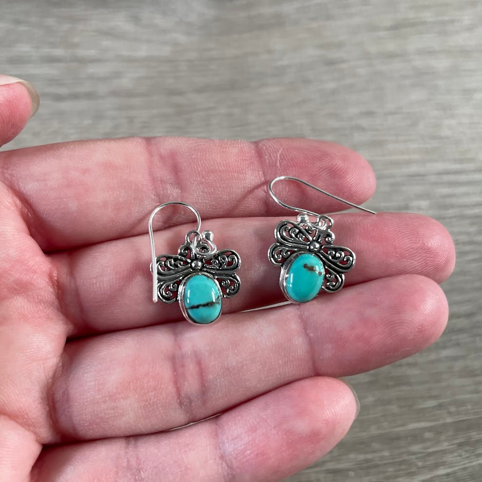 Gemstone Sterling Silver Earrings | Crystal Jewelry for Boutique Resale