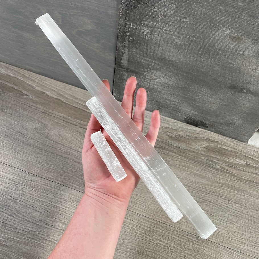 selenite raw crystals wholesale