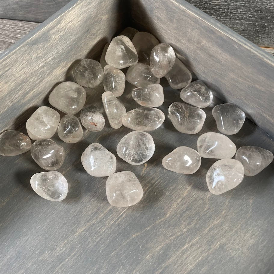 Clear Quartz Tumbled Gemstones for Gift Shops