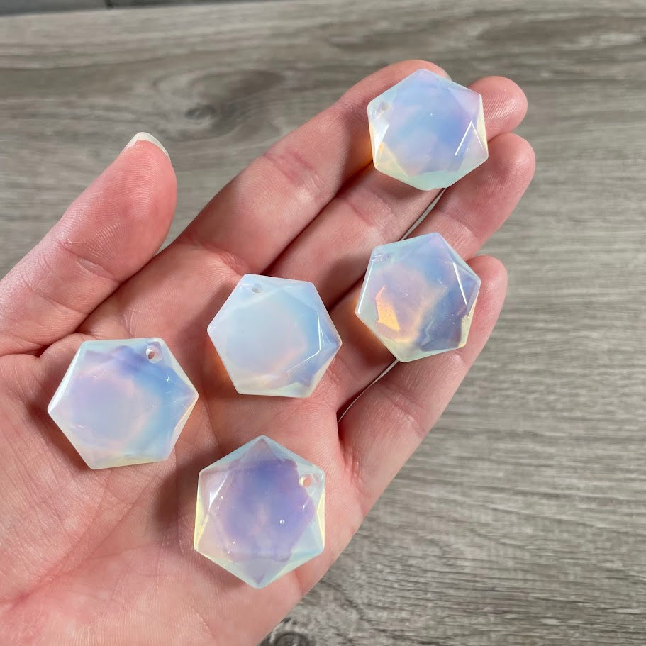 opalite star of david merkaba bead wholesale