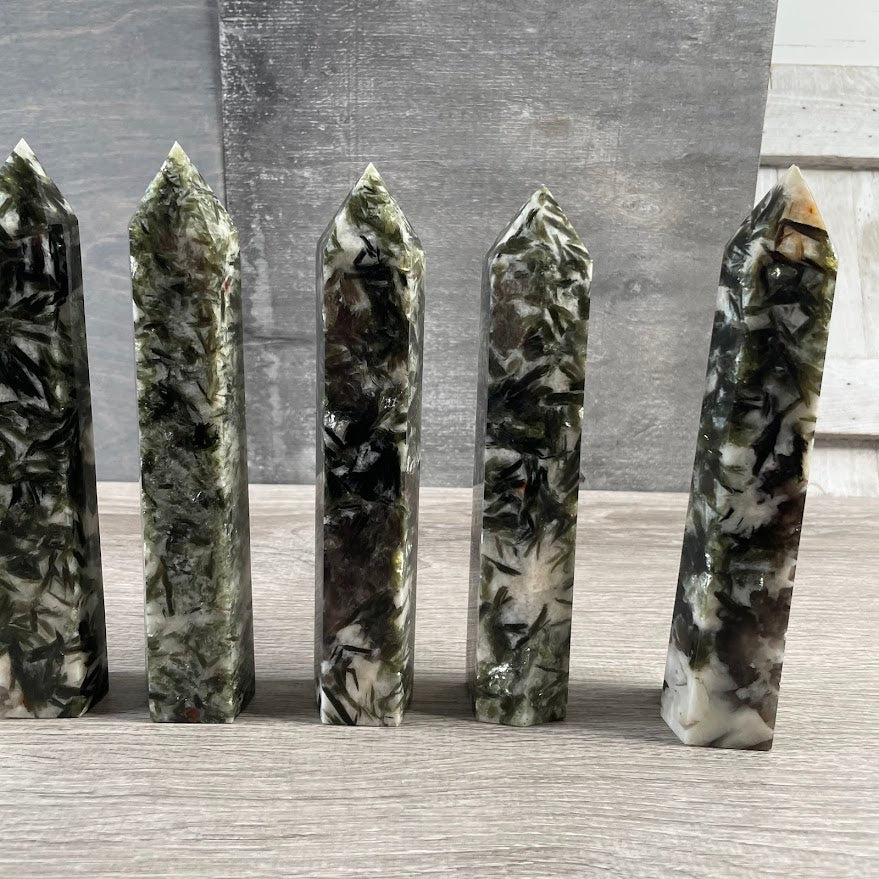 large decorative crystal tower piece bulk orders