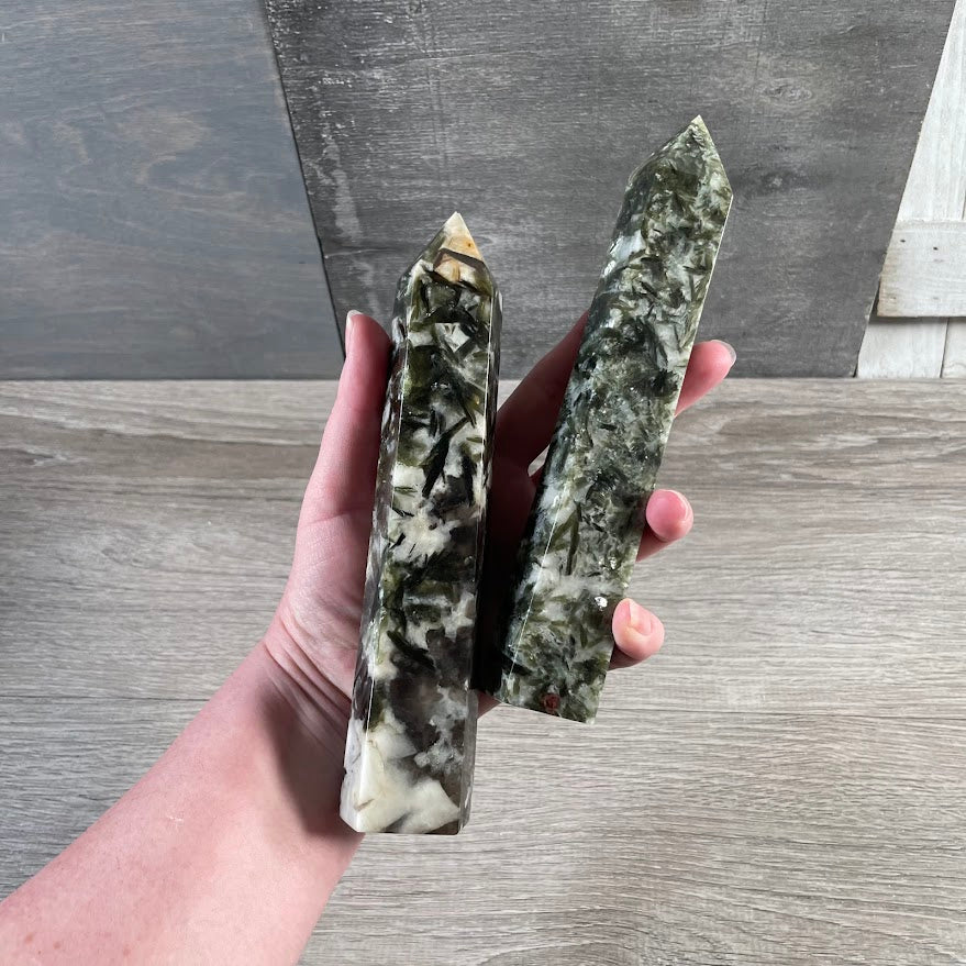 natural gemstone obelisk crystal point wholesale