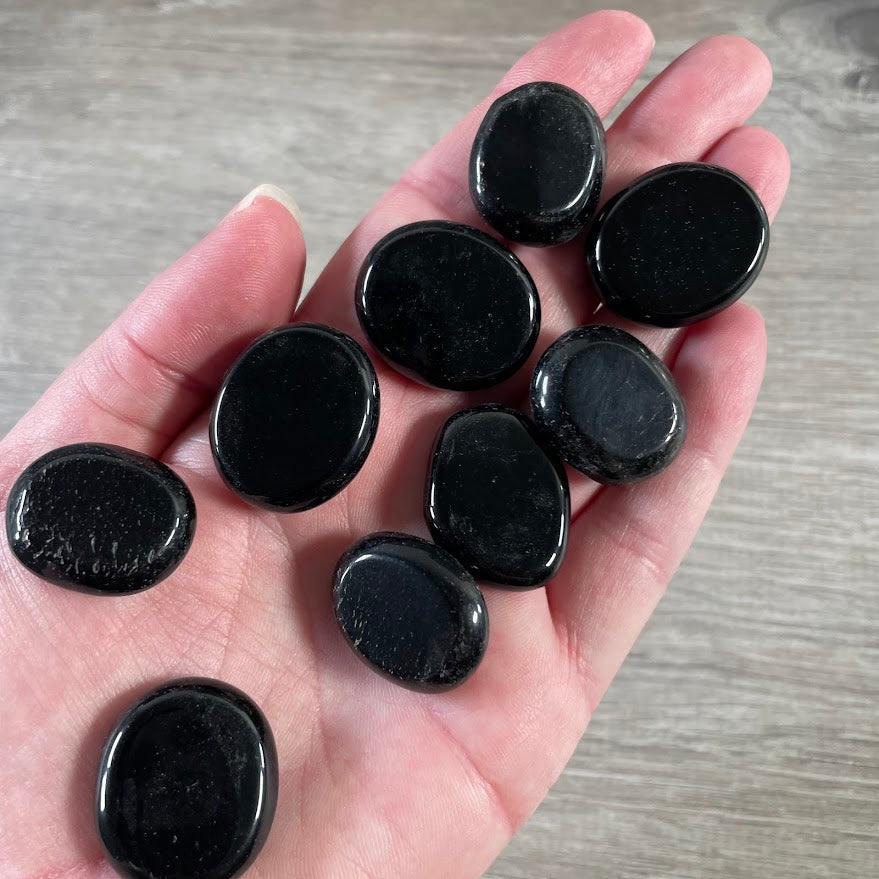 Bulk Gemstone Oval Flat Disks for Crystal Shops, Reiki, Chakra & Metaphysical Retail