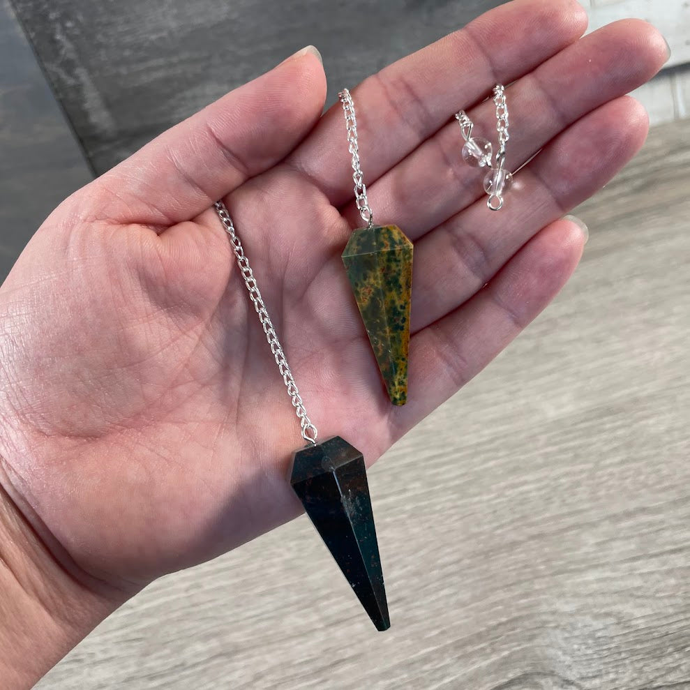 bloodstone crystal divination tools