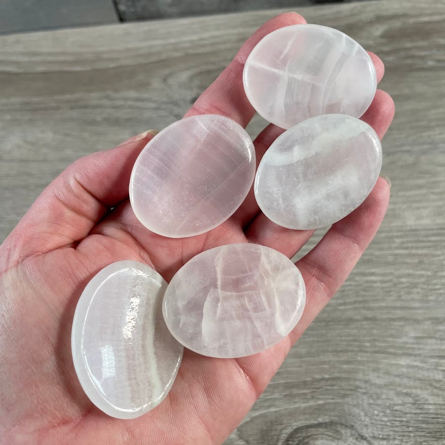 Oval Gemstone Worry Stones – Bulk Polished Pocket Crystals
