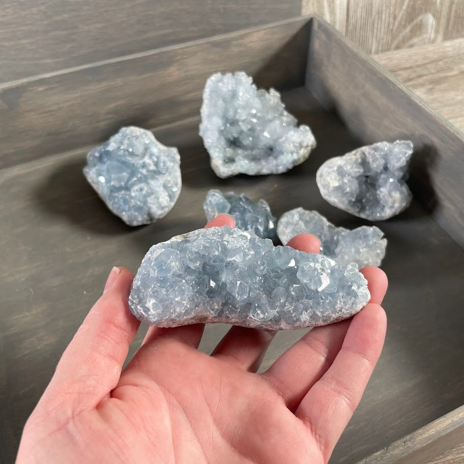 Celestite home décor wholesale.