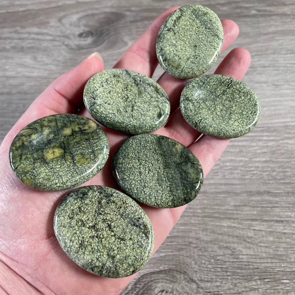 Oval Gemstone Worry Stones – Bulk Polished Pocket Crystals
