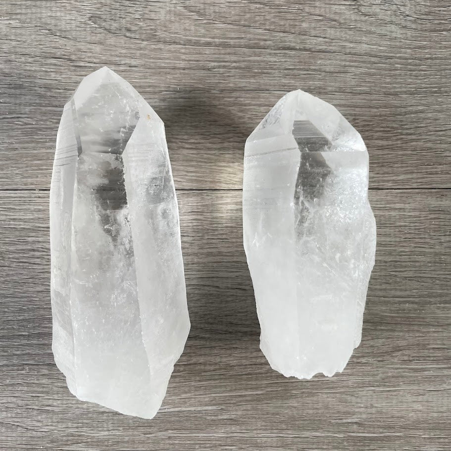 Raw Lemurian Quartz Crystal Points Wholesale  – Bulk Lots
