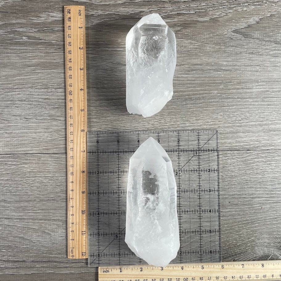 Raw Lemurian Quartz Crystal Points Wholesale  – Bulk Lots