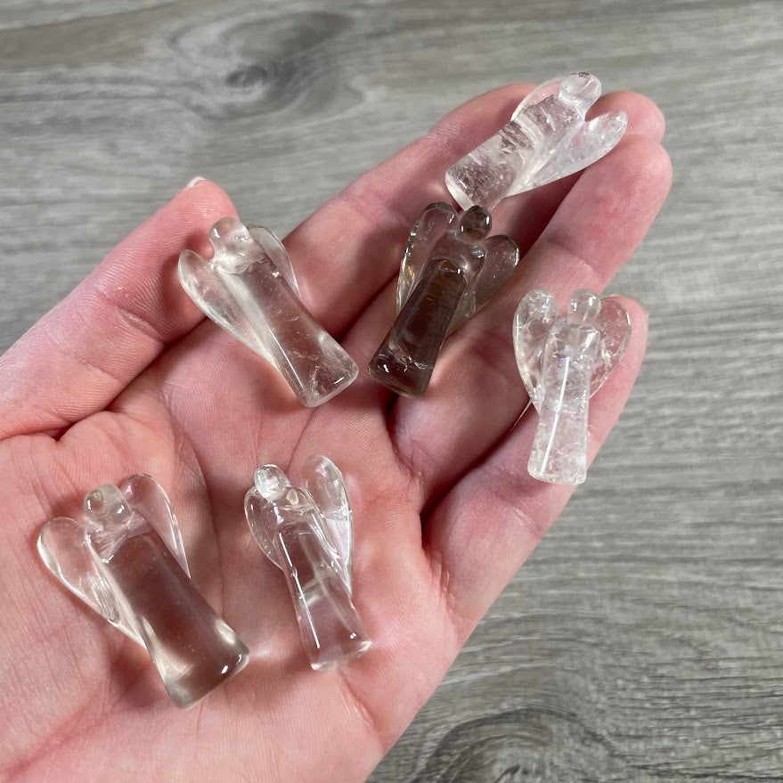 Gemstone Angel Figurines in 1-Inch – Wholesale Crystal Angel
