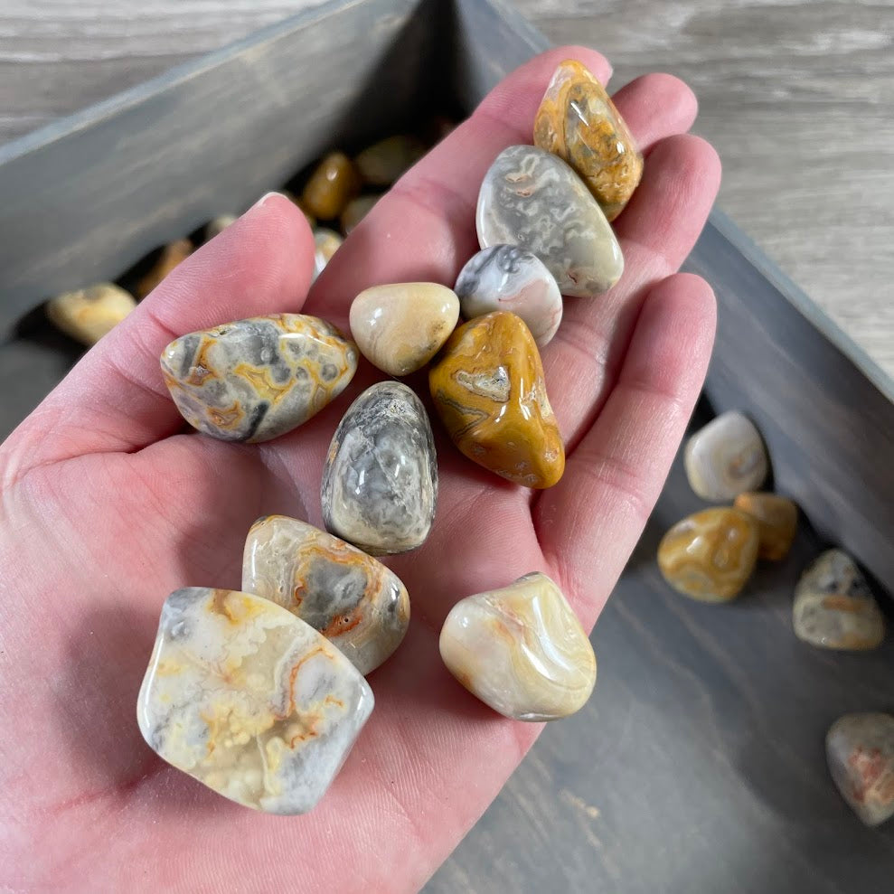 polished crazy lace agate crystals wholesale