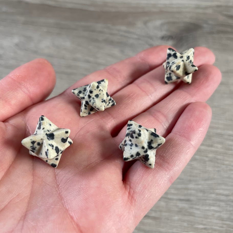 dalmatian jasper merkaba star gemstone sacred geometry for spiritual shops