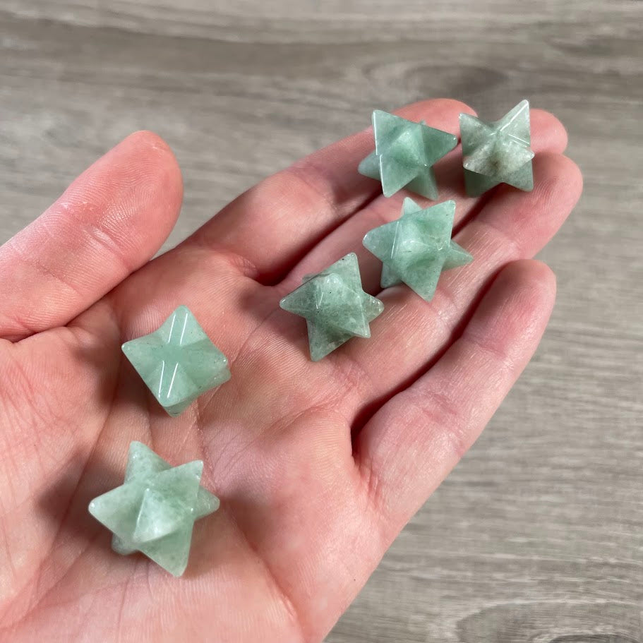 aventurine gemstone merkaba stars wholesale