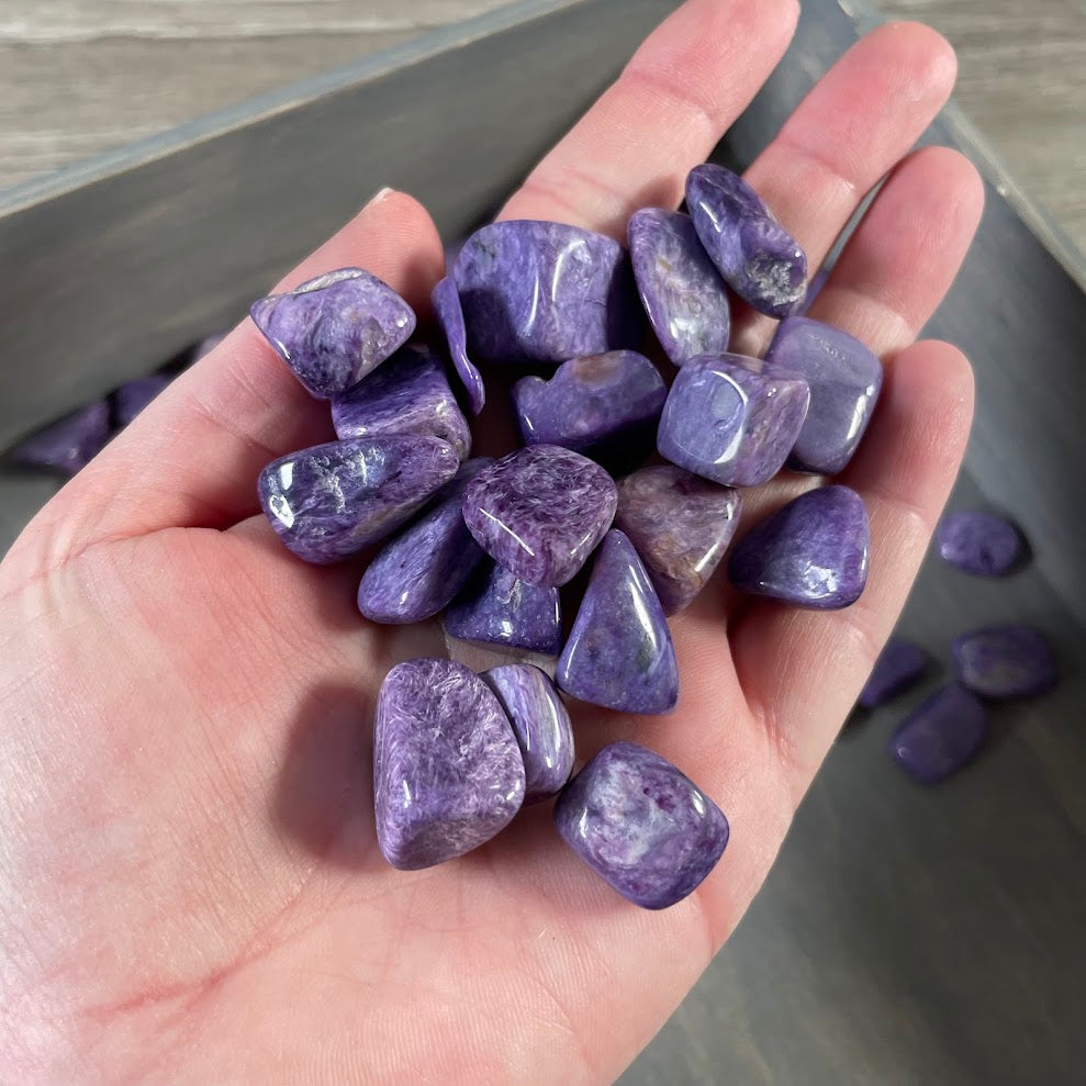 bulk charoite stones natural gemstone assortment