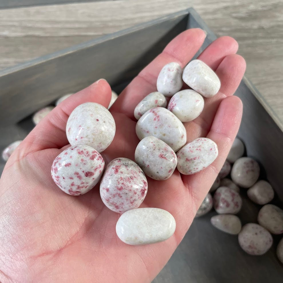 bulk cinnabar tumbled crystals for resale