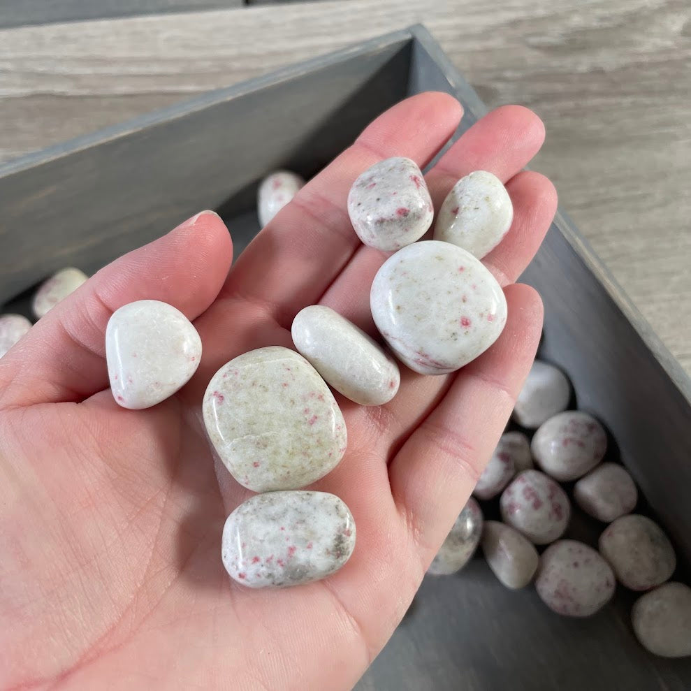 cinnabar stones polished crystal lot