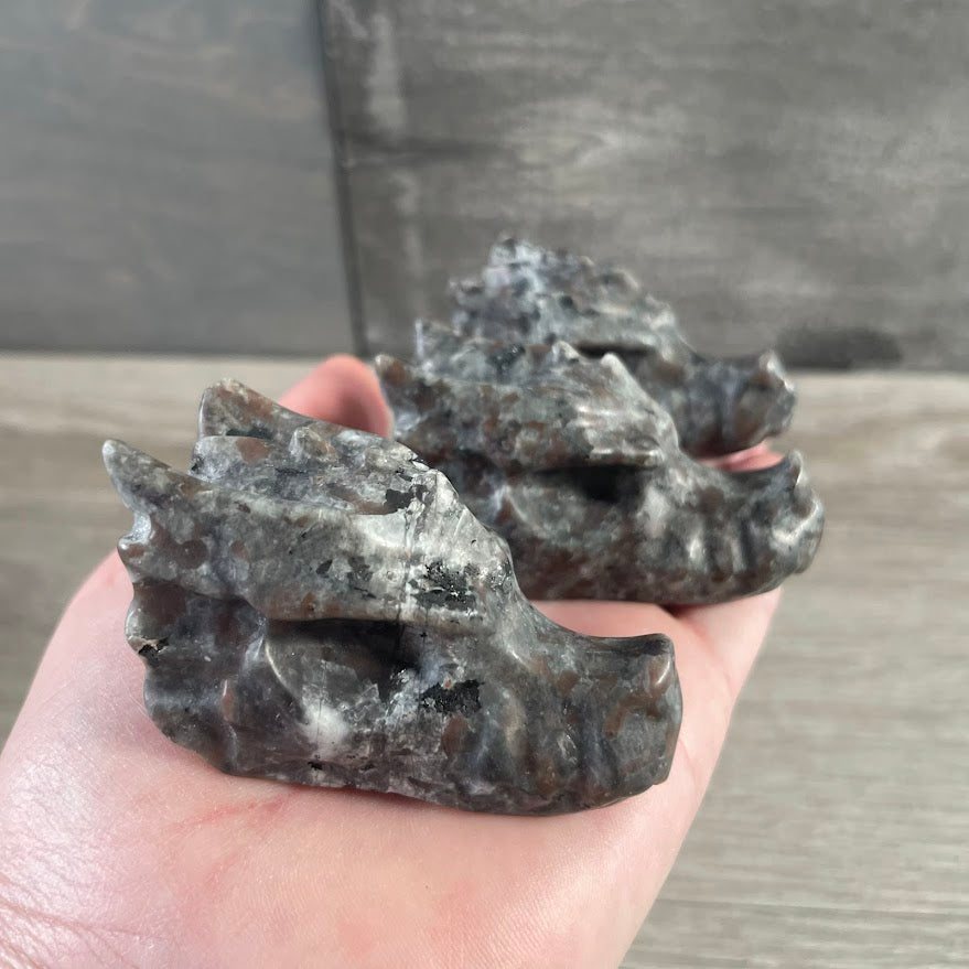 Gemstone Dragon Skulls – Wholesale Crystal Carvings