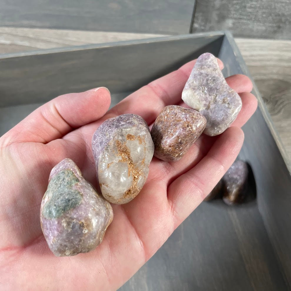wholesale lepidolite stones for shops