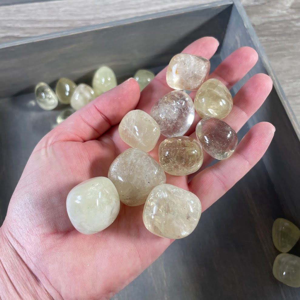 bulk healing crystals citrine tumbled stones
