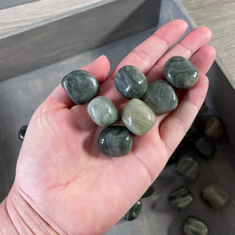 natural green jasper stones rock shop wholesale