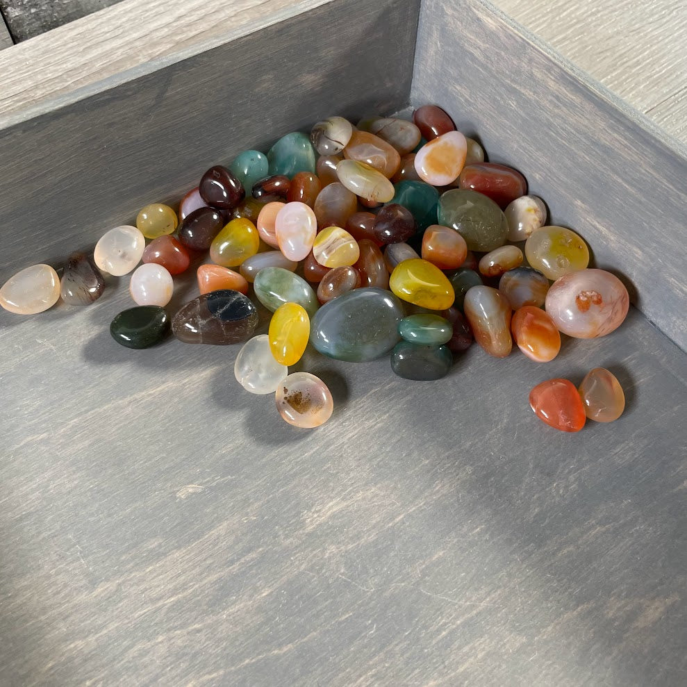 assorted agate crystals wholesale lot