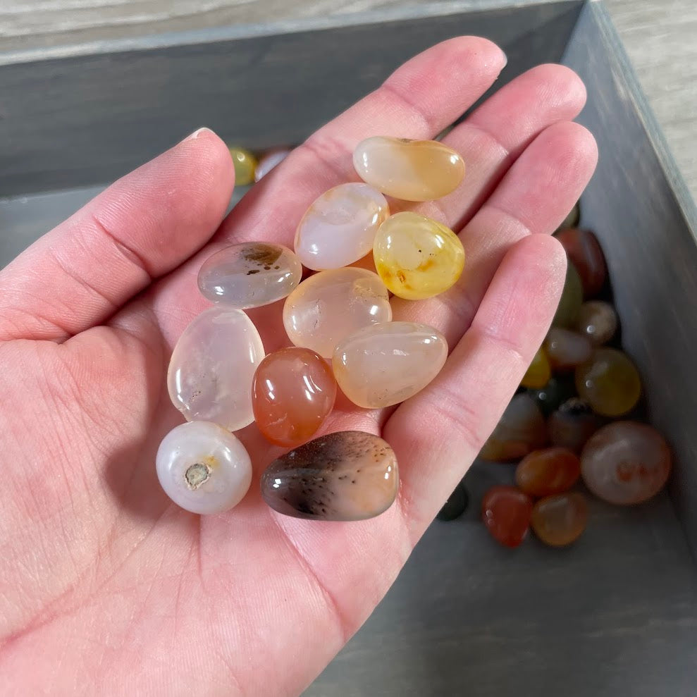 agate tumbled stones for sale bulk