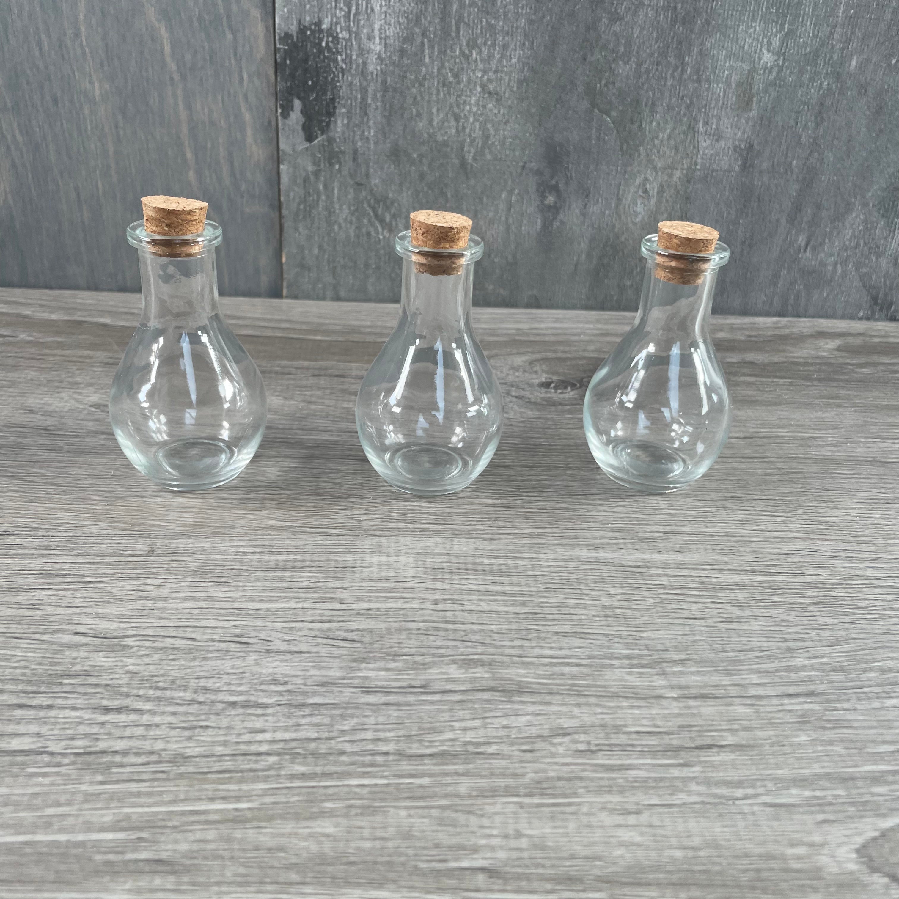 Wholesale bulk glass bottles with cork stoppers