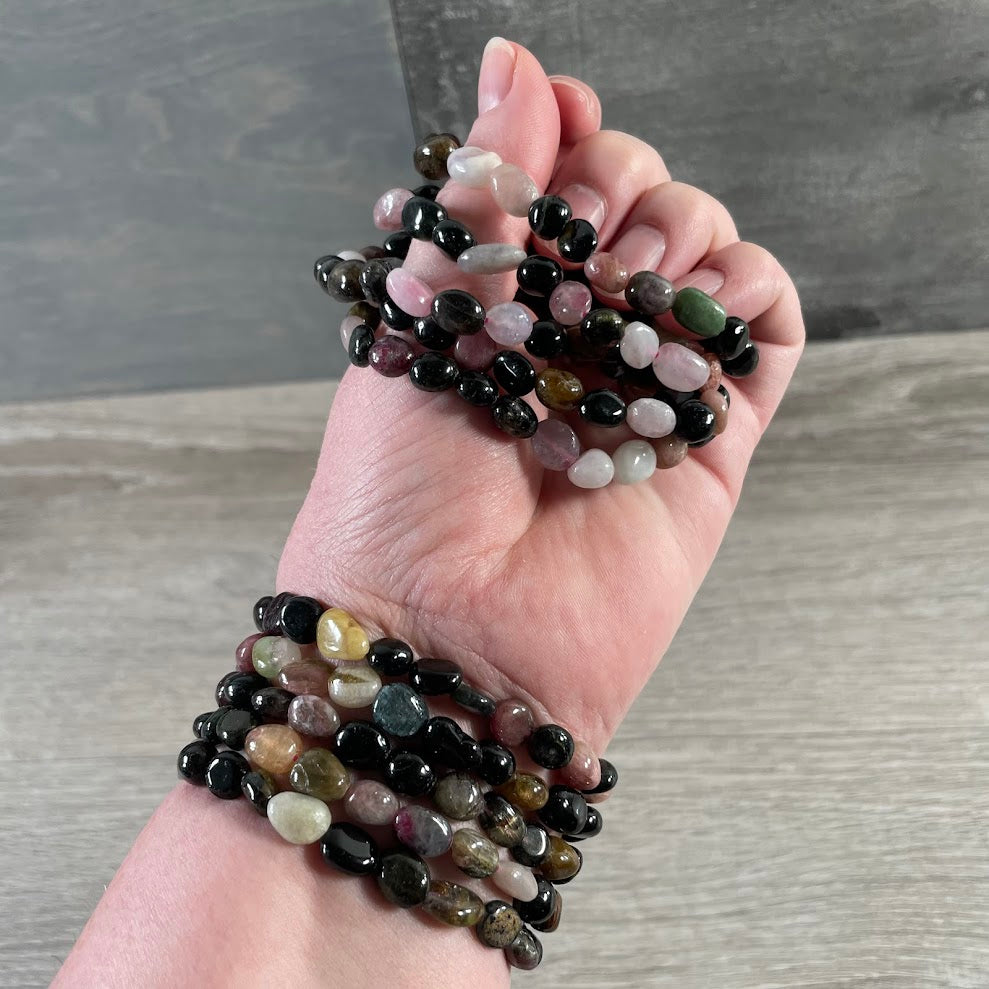 Gemstone Nugget Bracelet – Bulk Crystal Jewelry for Retailer