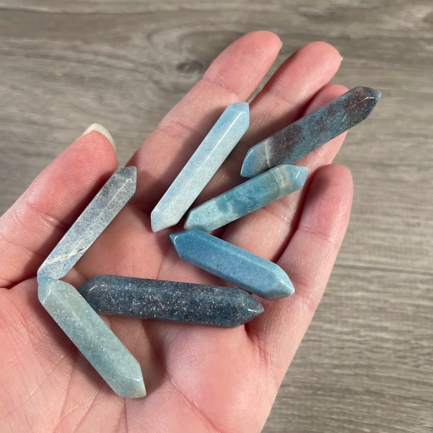 Trollite double terminated cut wands wholesale 