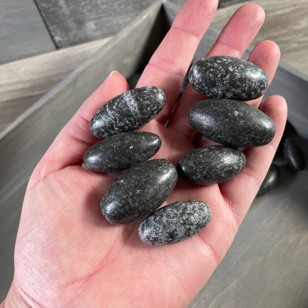 sacred lingam stone for meditation rock shop supply