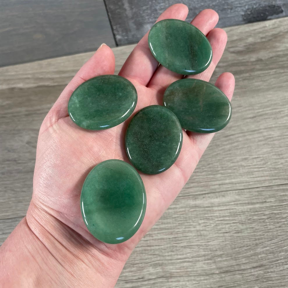 Oval Gemstone Worry Stones – Bulk Polished Pocket Crystals