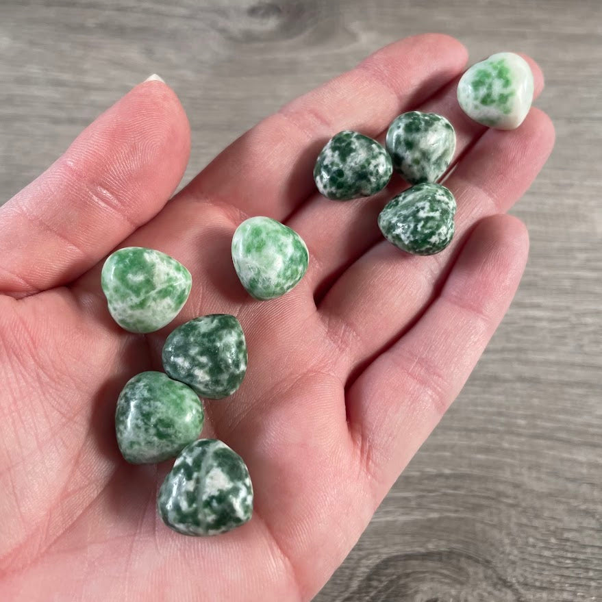 Tree Agate wholesale crystal hearts