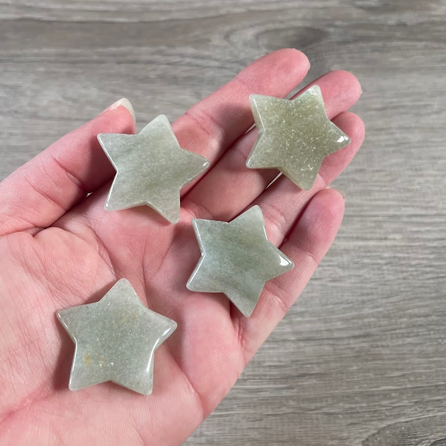 Aventurine natural crystal star figurine wholesale